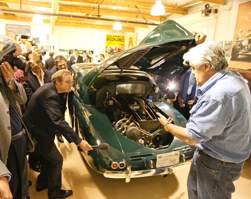 Illustration for article titled Burbank Envy: A Glimpse Inside Jay Leno's Garage